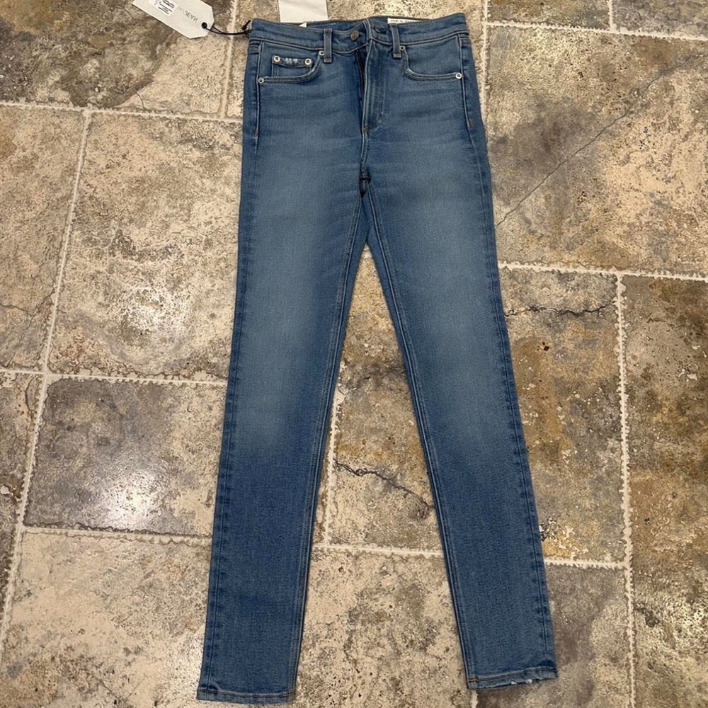 Rag & Bone branch high rise skinny jeans